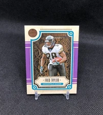 2022 Panini Legacy Fred Taylor “TIME MACHINES” /10 VIOLET SSP No. TM-21 ⚙️