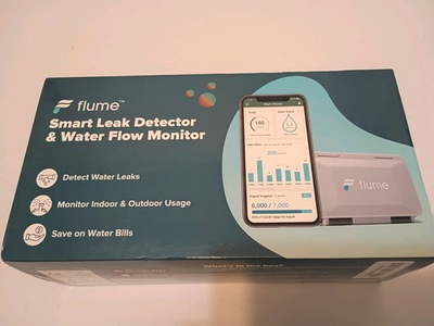 #ad Flume Smart Leak Detector amp; Water Flow Monitor $112.00