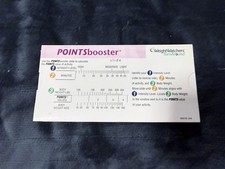 WEIGHT WATCHERS TURN AROUND POINTS BOOSTER SLIDE CALCULATOR