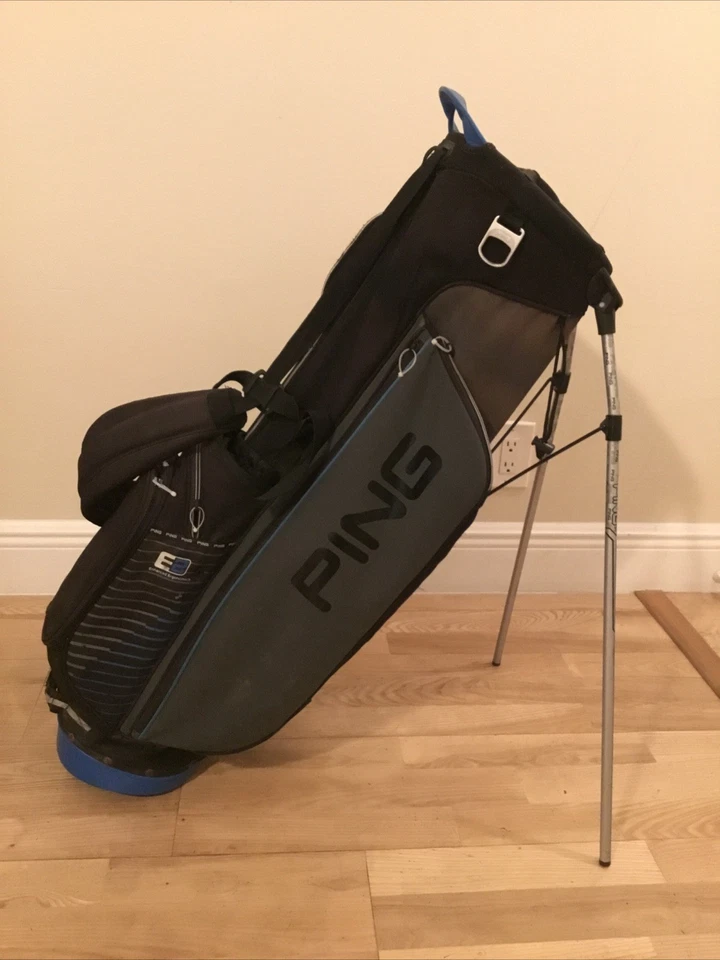 Ping E2 Stand Golf Bag with 4-way Dividers & Rain Cover - Image 2 of 4