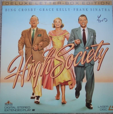 High Society oberen Zehntausend US Laserdisc LD Film Video CD Laserdisk Englisch - Bild 1 von 4