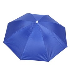 65cm Sunscreen Windproof Head Mounted Umbrella Top Folding Hat Umbrella