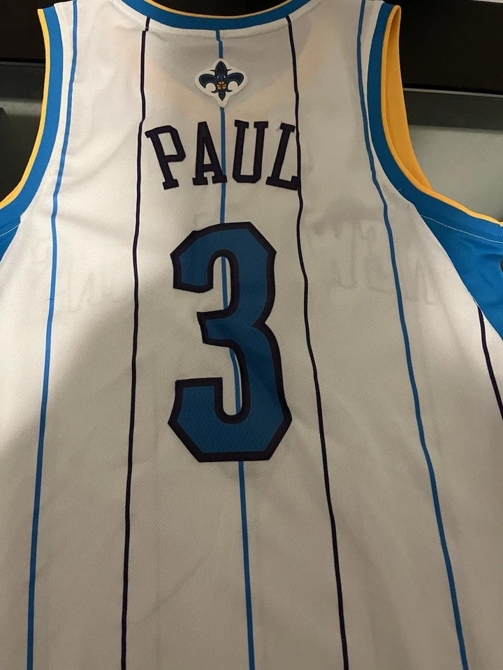 Adidas New Orleans Hornets NBA Swingman Chris Paul Jersey Mens Sz Small - Image 3 of 3