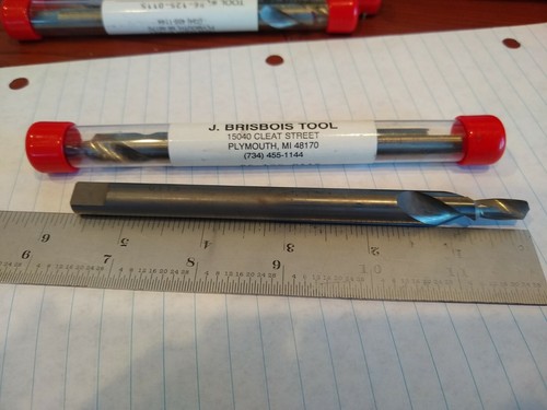 Brisbois Tool Solid Carbide 6.75 x 10.5 mm Solid Carbide Step Drill - Picture 3 of 5