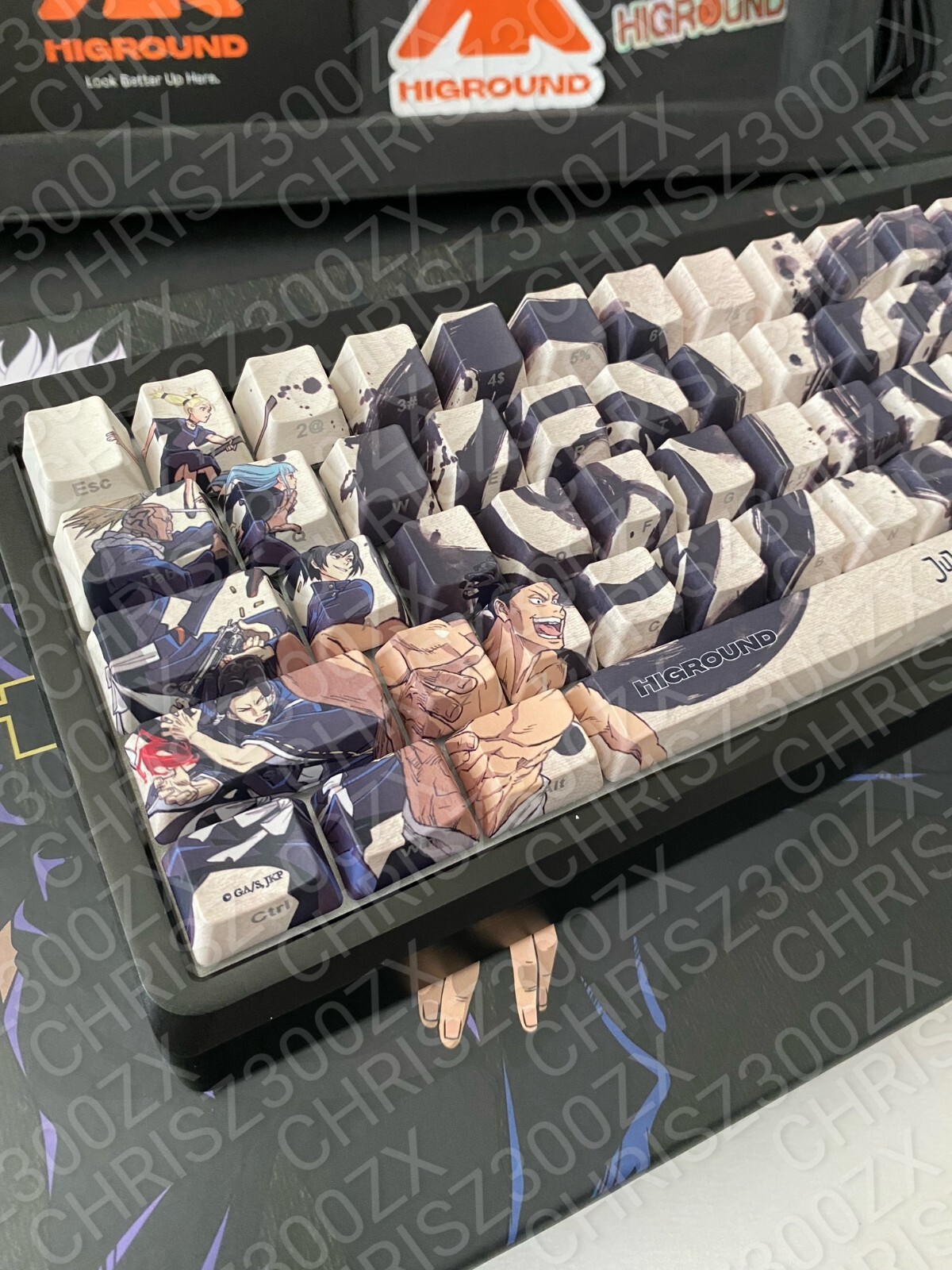 Higround X Jujutsu Kaisen JJK Summit 65 Keyboard School Limited Edition 