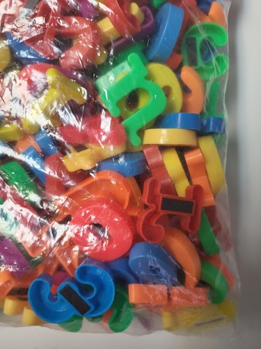 Magnetische Buchstaben Zahlen verschiedene Größen - Bild 5 von 9