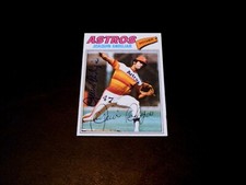 Joaquin Andujar 1977 Topps Baseball #67 Autographed Astros Rookie Card '70s Auto