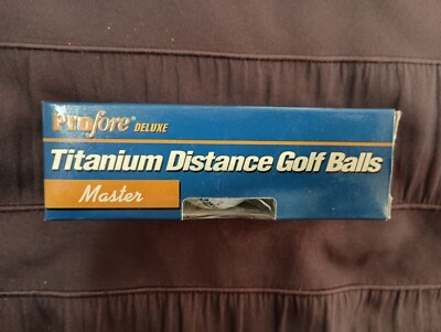 Profore Deluxe golf balls - sleeve of 3 - NEW box
