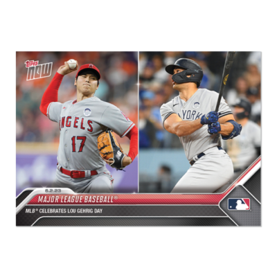2023 MLB Topps NOW 376 LOU GEHRIG DAY SHOHEI OHTANI | eBay