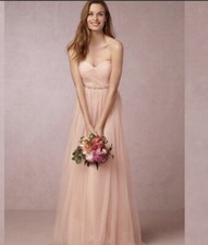 Jenny Yoo Annabelle Convertible Dress, SOFT BLUSH , Pink Size 10 NWT