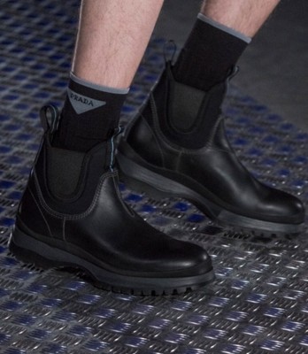prada men's chelsea boots