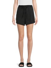 Time and Tru Women's Garment Dye Pull On Shorts, 3.5" Inseam, Size: S 4-6