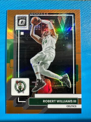 2022-23 Donruss Optic Basketball Robert Williams III ORANGE HOLO  /199 - Celtics