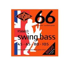 Rotosound RS66LD Swing Bass 66 Stainless Steel Electric Bass 4 String Set 45-10