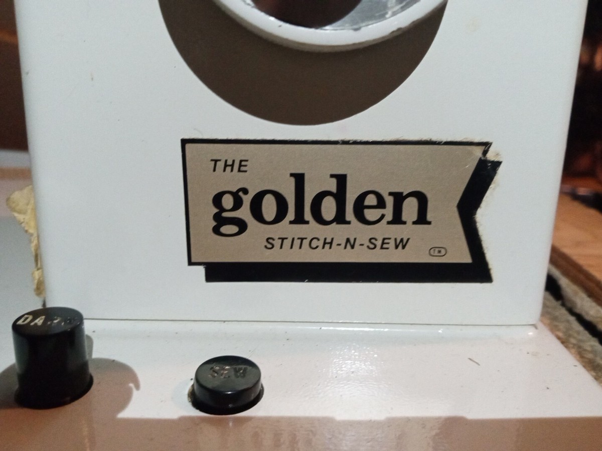 Nelco Sewing Machine SZF-3 Golden Stitch Series Vintage and Rare