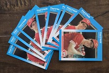 Lot of 20 Paul O'Neil Rookie Cards 1987 Fleer Baseball #U-94, NM-MT 