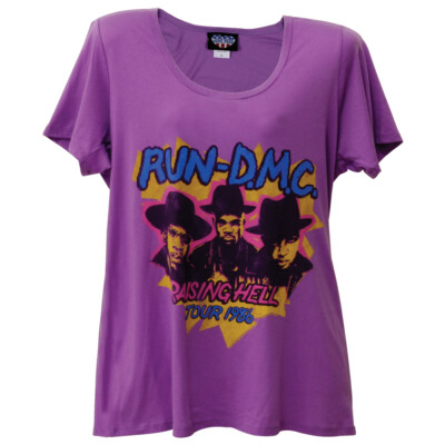 Run DMC  -  Raising Hell Juniors Boyfriend T-Shirt