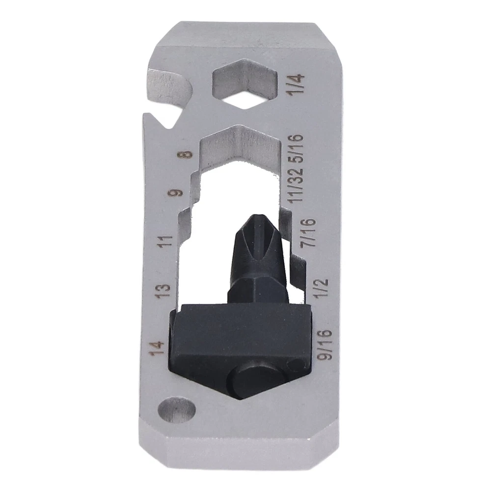 Multi-tool 7 In 1 Screwdriver Bottle Opener Wrench Keychain Hand Tool Outdoor