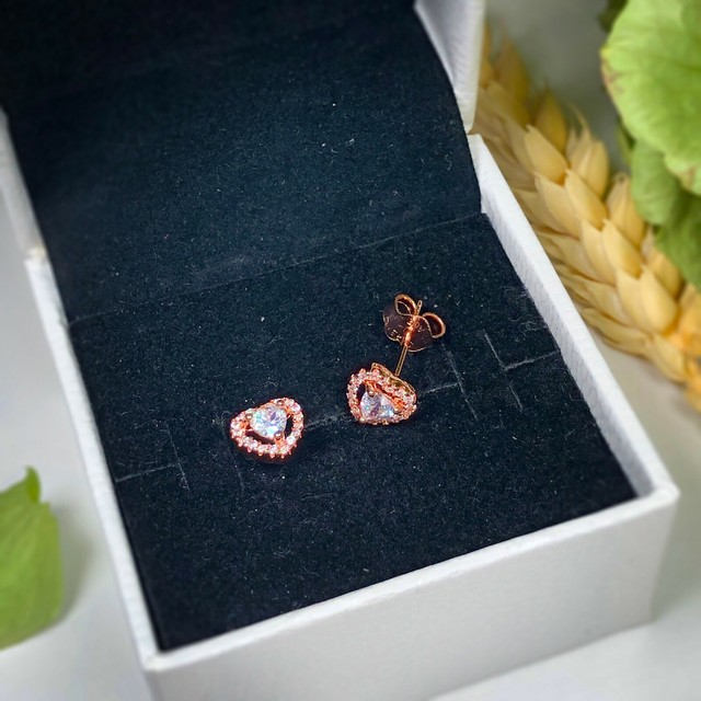 PANDORA Rose Sparkling Elevated Heart 