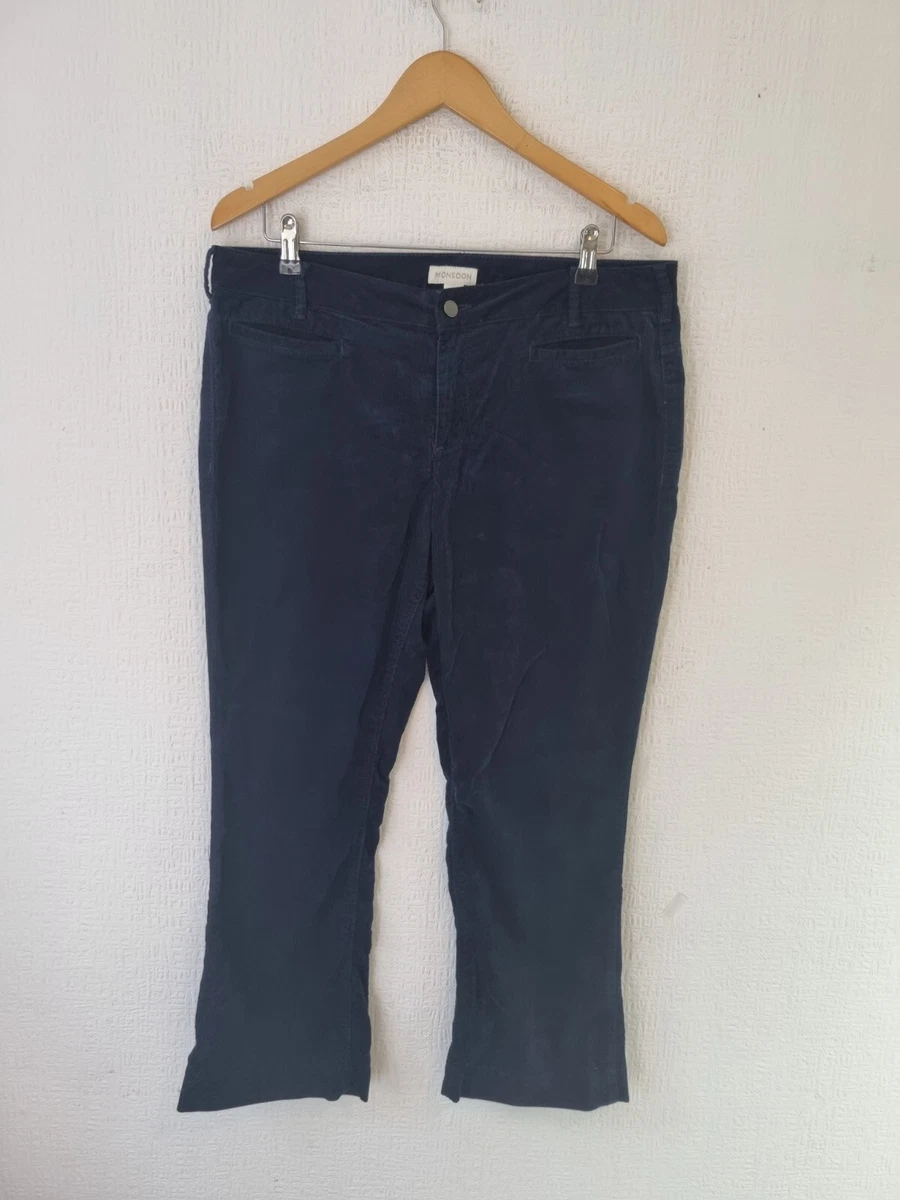 Womens navy hotsell blue corduroy trousers