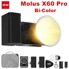 Zhiyun MOLUS X60 Pro Kit 60W Bi-Color Pocket COB LED Video Light 2700K-6500K APP