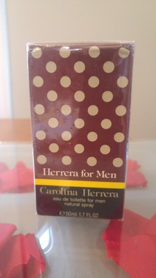 VINTAGE HERRERA FOR MEN EDT 50 ml SPRAY. NEW. CAROLINA HERRERA. | eBay