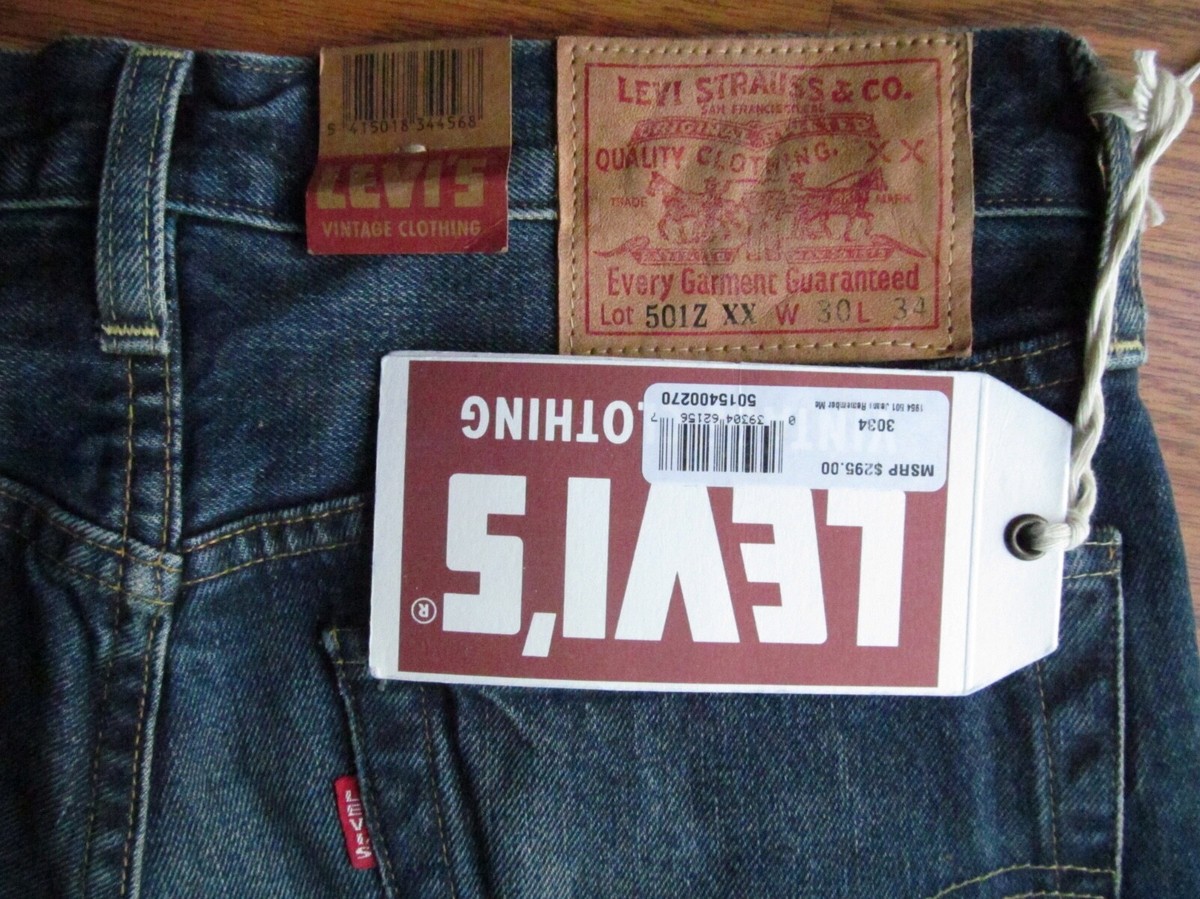 Levi's Vintage Clothing 1954 501z 'Remember Me' Jeans 5015400270