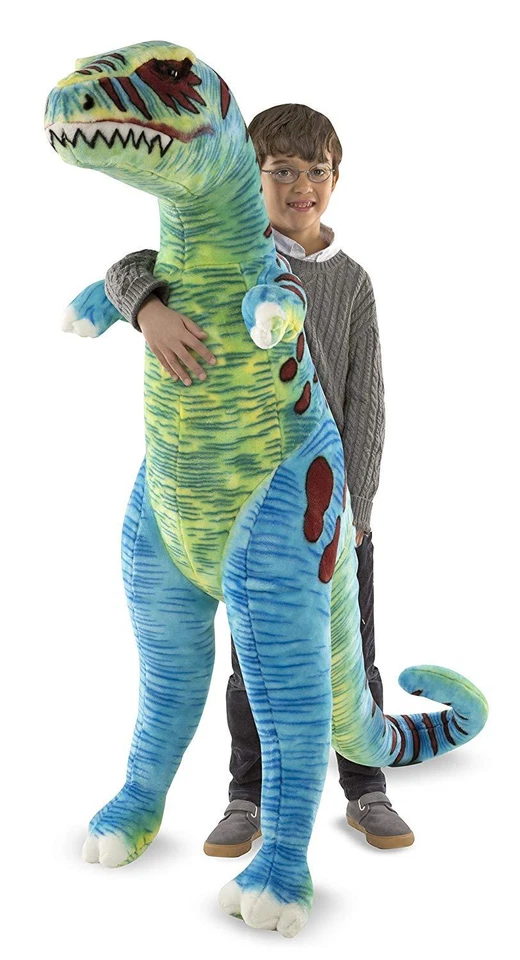 Огромный Ти-Рекс Большой Мягкий Динозавр Колоссальный Большой Мягкий Детский Высокий - Изображение 4 из 4