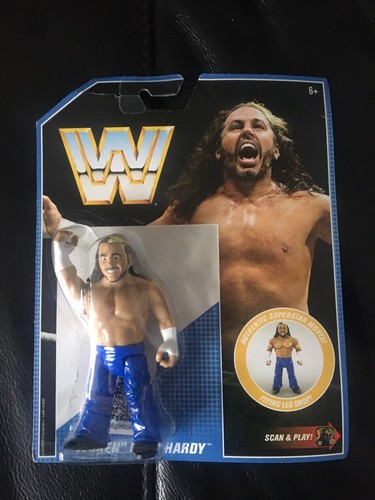 BNIB WWE MATTEL RETRO SERIES 10 WOKEN MATT HARDY W...
