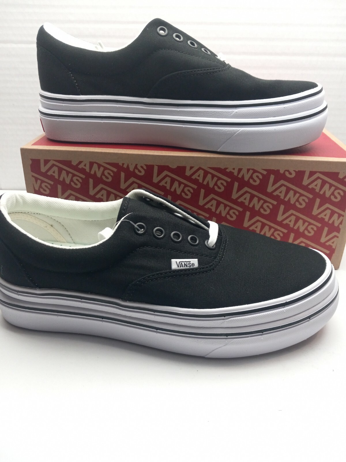 Vans Super Comfucush E Black Canvas 