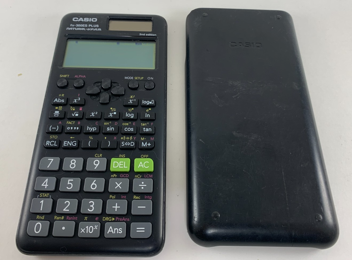 Casio fx-300ES Plus / 300W / 300MS Calculator - WORKING, Includes