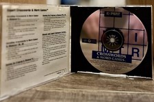 Expert CROSSWORD  WORD GAMES Vintage PC WIN CD-ROM Complete