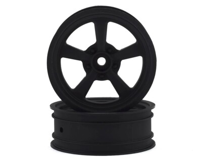 Team Associated Drag Rear Wheels 2.2 Felgen schwarz vorne ASC71079 DR10, 