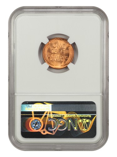 1C NGC MS67RD 1958 - Imagen 2 de 4