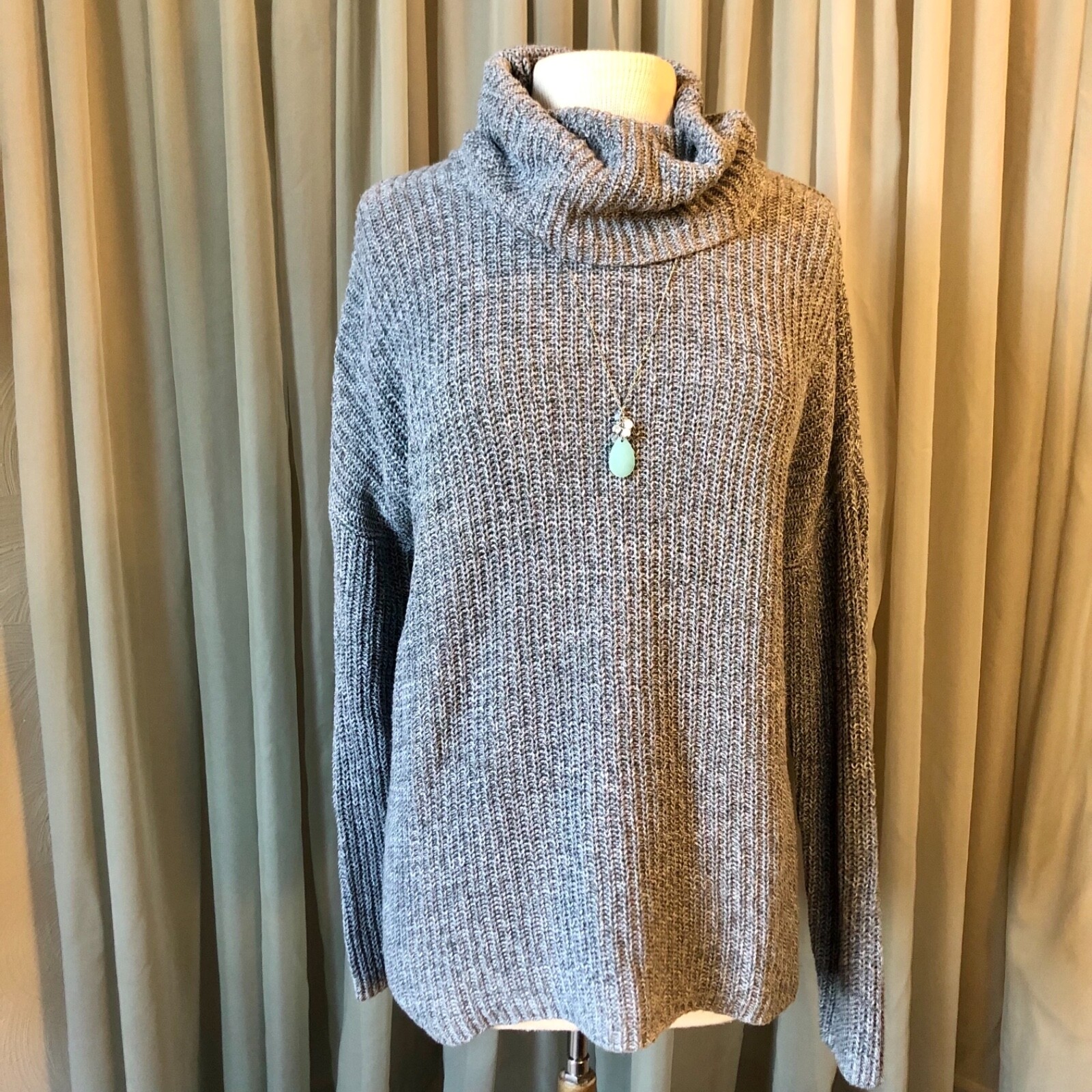 BCBGeneration   Oversized Knit Turtleneck Sweater - image 3