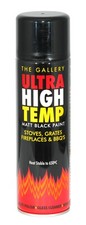 BARBEQUE, CHIMINEA, AND STOVE HIGH TEMPERATURE BLACK SPRAY PAINT 250ML