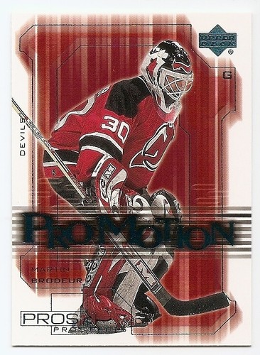 00/01 UD PROS & PROSPECTS PROMOTION Hockey (#PM1-PM9) U-Pick From List