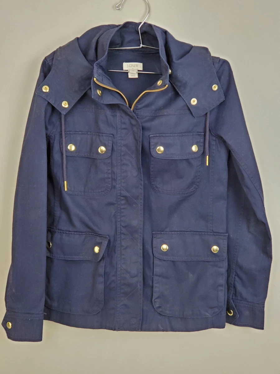 J crew resin coated jacket sale
