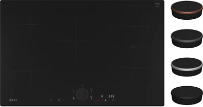 Neff T68PYV4C0 Induktionskochfeld flächenbündig, 80 cm, schwarz, - Bild 1 von 4