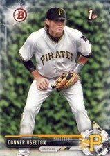 Lot of (10) 2017 Bowman Draft CONNER USELTON 1st Rookie Card #BD-81 Pirates