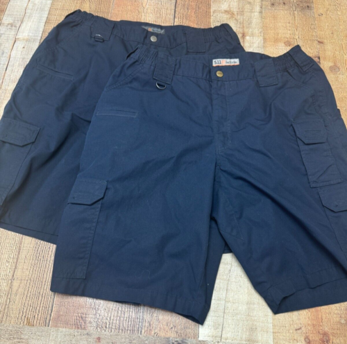 Menge 2 5,11 taktische ABR Pro Cargoshorts Herren Gr. 36 marineblau mittel Baumwolle