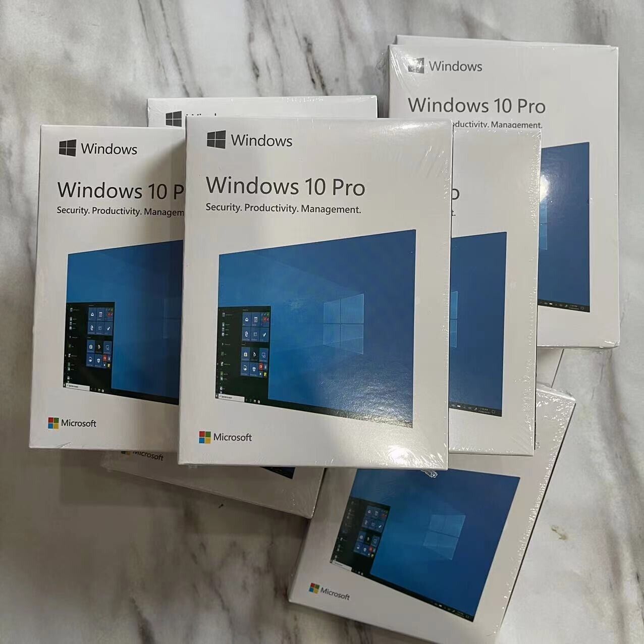 New Microsoft Windows 10 Professional 32/64-Bit Retail Box USB Drive Sealed