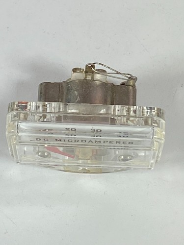 Vintage Motorola 72-83319G01 DC Microamperes Meter 0-50 Ham Radio Open Box NOS - Zdjęcie 5 z 14