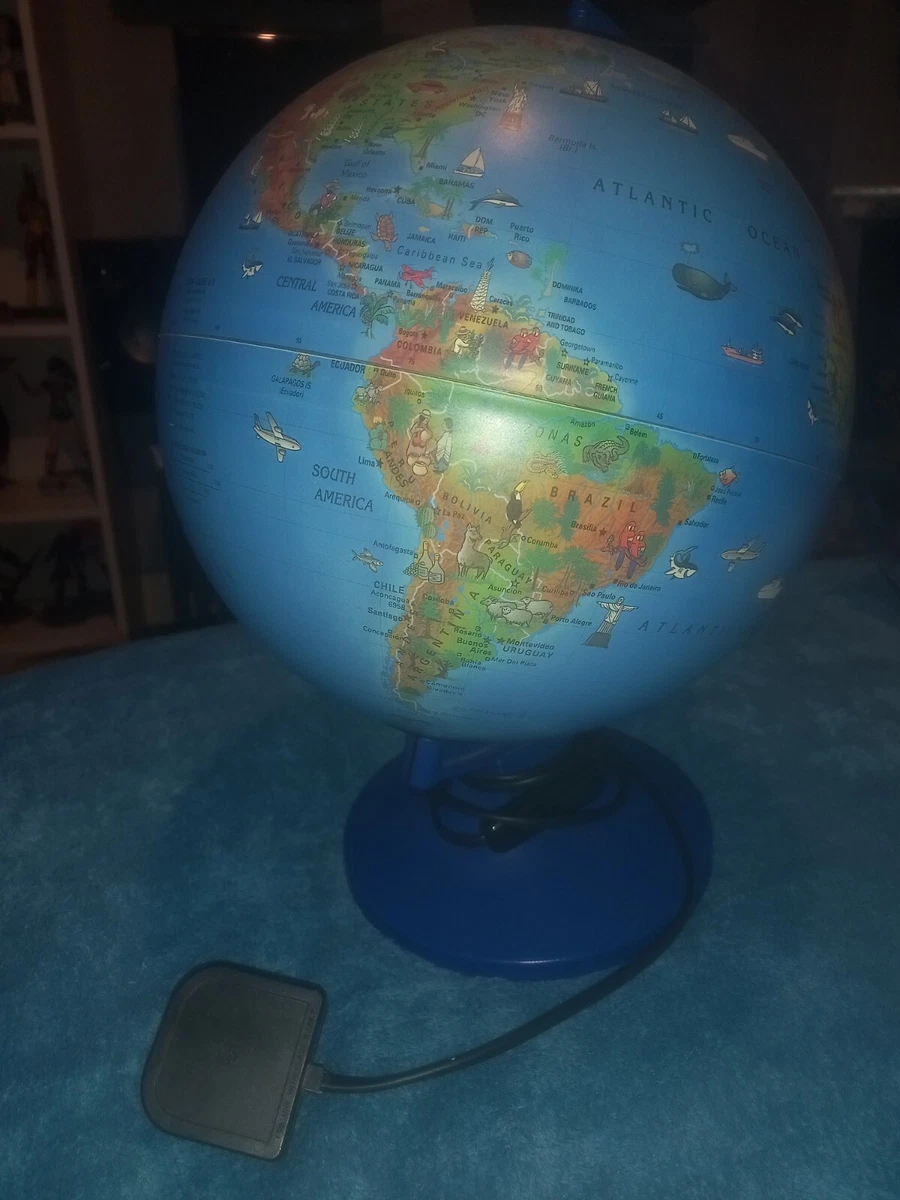 World globe light lamp deals