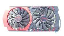 MSI GEFORCE GTX 960 COOLING PAIR FAN HEATPIPE HEATSINK E32-0404897-A87