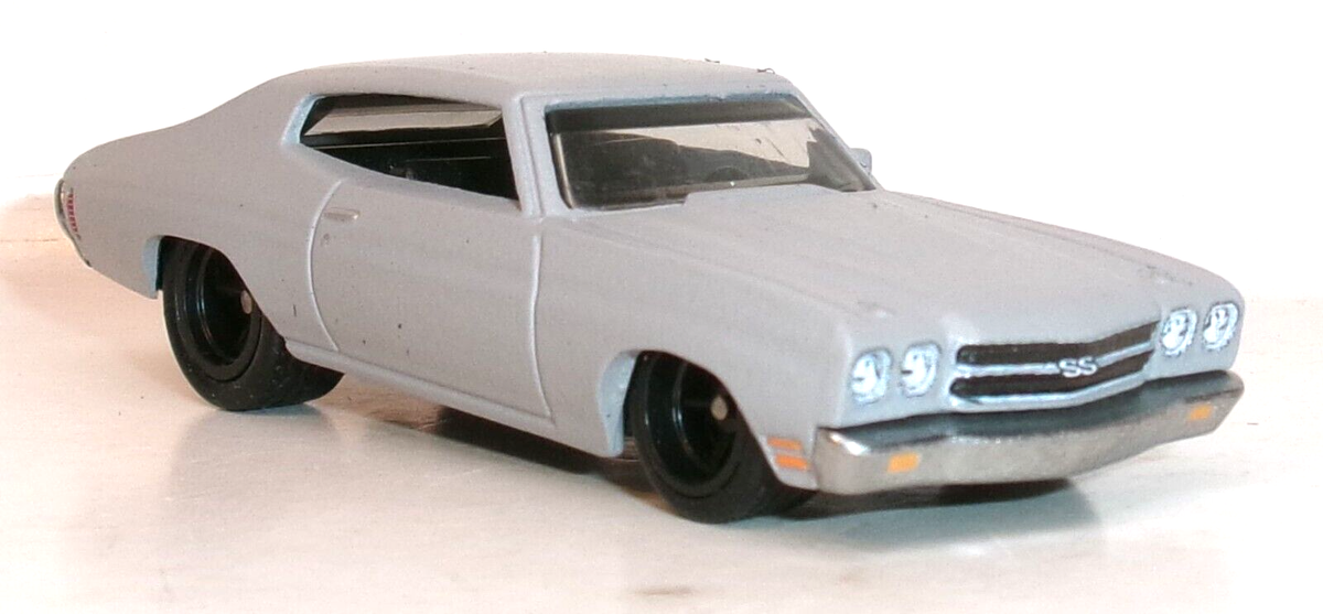 LOOSE 2021 HOT WHEELS 1:64 GRAY '70 CHEVY CHEVELLE SS WHEEL