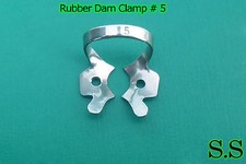 9 Pcs Endodontic Rubber Dam Clamp #5