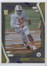 2021 Panini Absolute Rookies Purple Quincy Roche #164 2xd