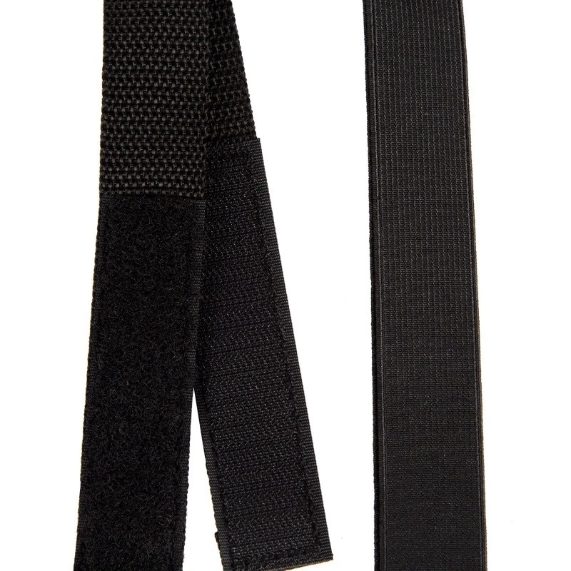 Correa de ventana trasera Omix con gancho y amplificador; par de bucles - se adapta a 07-18 JK Wrangler Foto 2 de 3