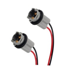 2PCS T15 Bulb Socket Wiring Harness,Replacement Reverse Light Socket Plug for
